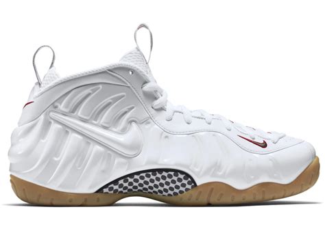 nike foamposite pro white